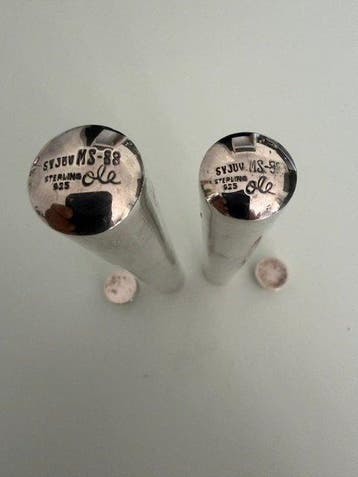 Ole - Zonder minimumprijs - Sigarendoos (2) - Zilver,, Verzamelen, Nieuw