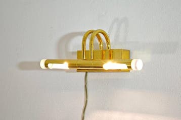 Lumina - Wandlamp - Staal, Messing, plexiglas - Design