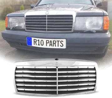 CALANDRE MERCEDES 190 W201 82-93 LOOK AVANTGARDE CHROMÉ, Verzenden