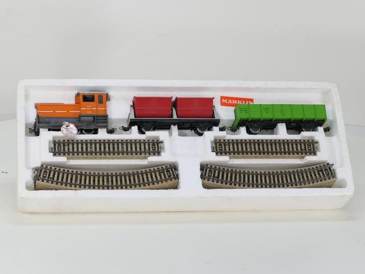 Schaal 0e Märklin-Minex 3470 startset goederentrein van d.., Hobby en Vrije tijd, Modeltreinen | Overige schalen, Wisselstroom