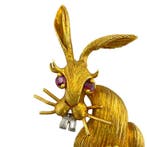 Other brand - Broche - 18 karaat Geel goud, Hammerman