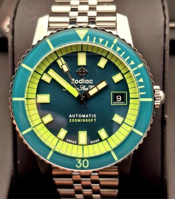 Zodiac - Super Sea Wolf Compression Diver Automatic - Sans