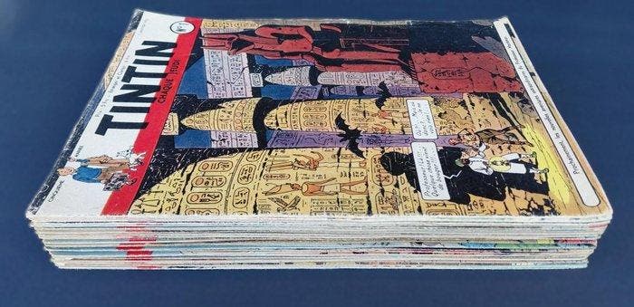 Tintin - Magazines 1 à 52 - Année 1950 complète - 52 numéros, Livres, BD