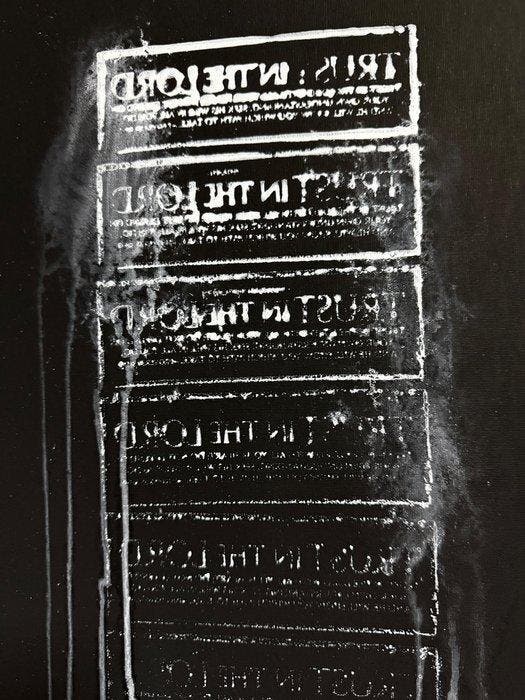 Karl Lagasse - Trust in The Lord 1, Antiek en Kunst, Kunst | Schilderijen | Modern