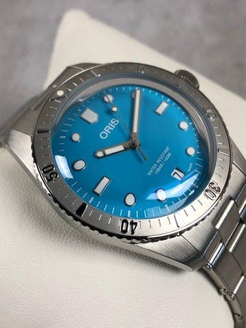 Oris - Divers Sixty Five Cotton Candy Automatic Blue - 01