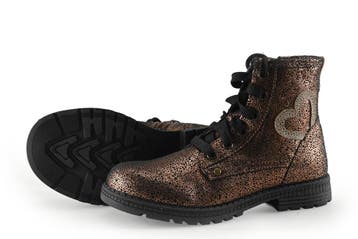 IK-KE Veterboots Meisjes in maat 30 Bruin, Verzenden, Jongen of Meisje, IK-KE, Schoenen