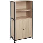 tectake Wandkast Doncaster 60x38x125cm - Industrieel licht h, Verzenden, Nieuw