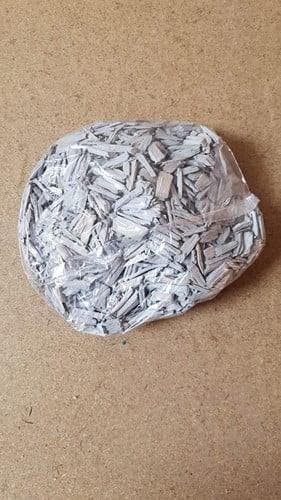 Houtsnippers Whitewash ca. 200 gr, Nieuw