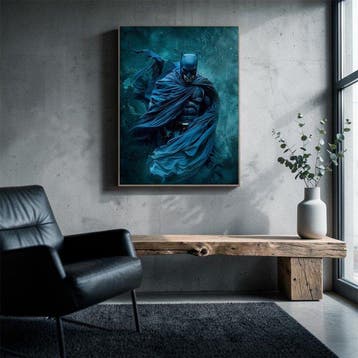 Naro - Canvas [XL] - Batman - The Dark Knight Blue Cape