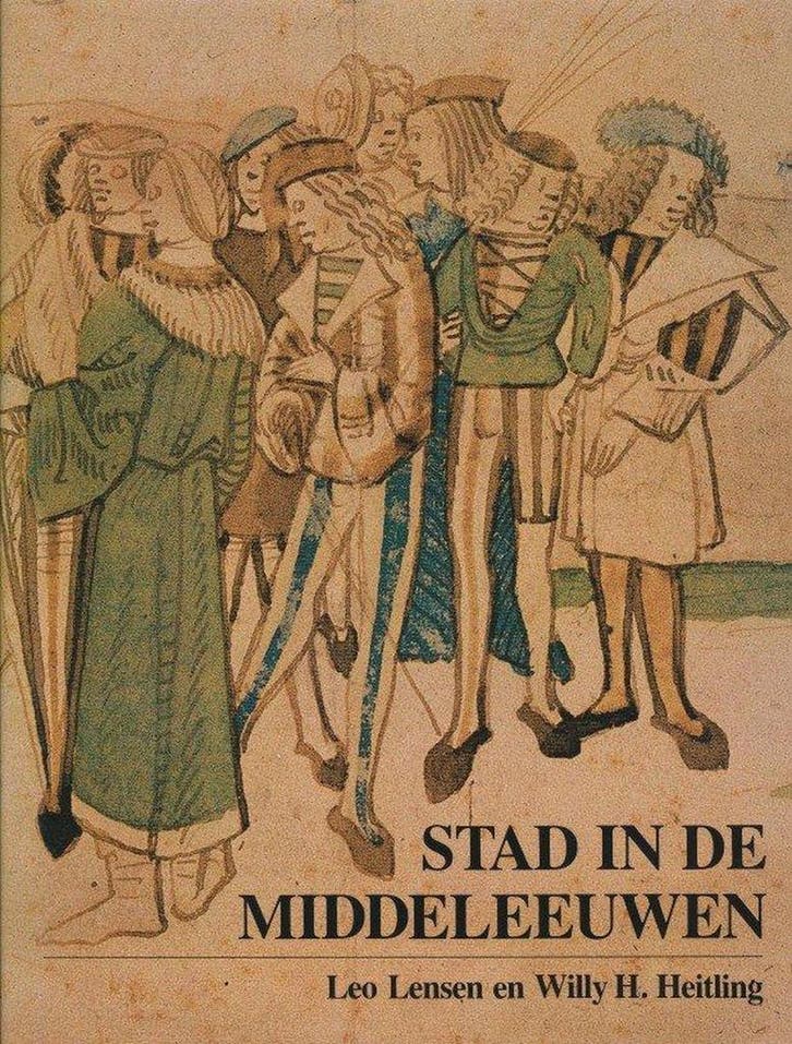 Stad in de middeleeuwen 9789062551736 Lensen, Livres, Histoire mondiale, Envoi