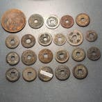 Chine. Lote de 22 monedas (Sans prix de réserve)