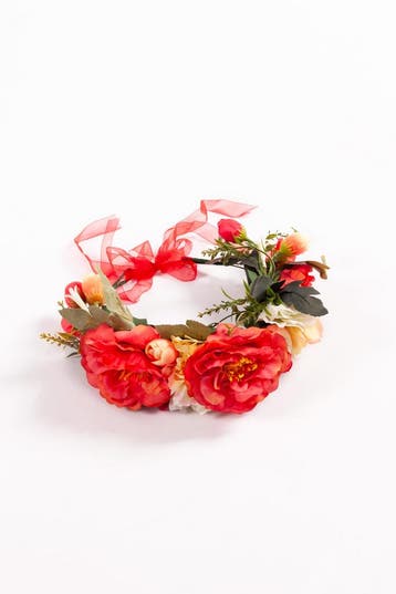 KIMU® Handgemaakte Bloemenkrans Haar Blauw Wit Blauwe Bloeme, Kleding | Dames, Ophalen of Verzenden, Nieuw