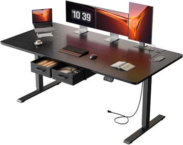 Zit sta bureau - Elektrisch - Verstelbaar - 160x80 cm - Zwar, Verzenden