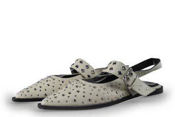 Sacha Slingbacks in maat 39 Wit, Kleding | Dames, Verzenden, Wit, Zo goed als nieuw, Sacha