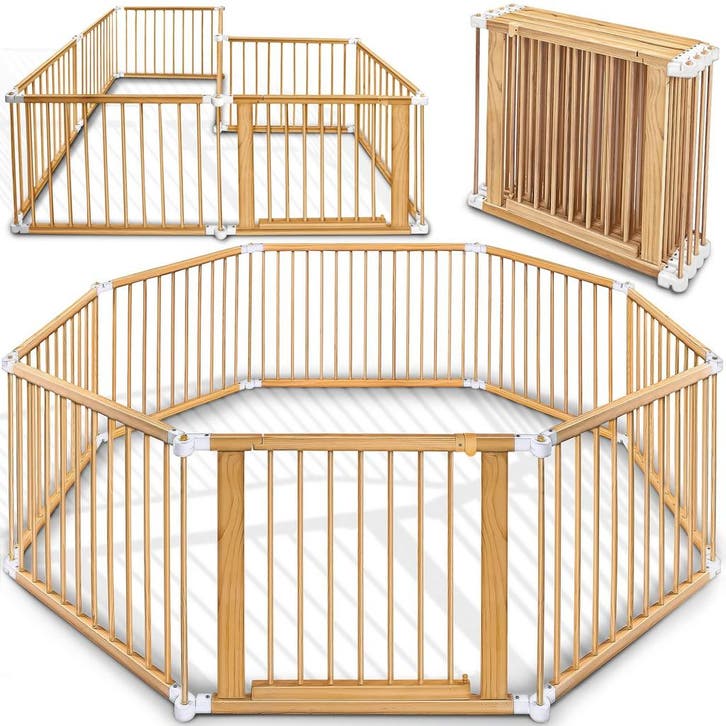 KIDUKU® XXL Babybox - Grondbox - Speelbox - Kinderbox - 7,2m, Tuin en Terras, Tuinpoorten, Nieuw, Verzenden