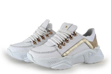 Babouche Sneakers in maat 40 Wit, Verzenden, Sneakers