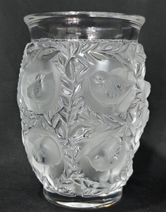 Lalique - Vaas - Bagatelle - Kristal, Antiek en Kunst, Antiek | Glaswerk en Kristal