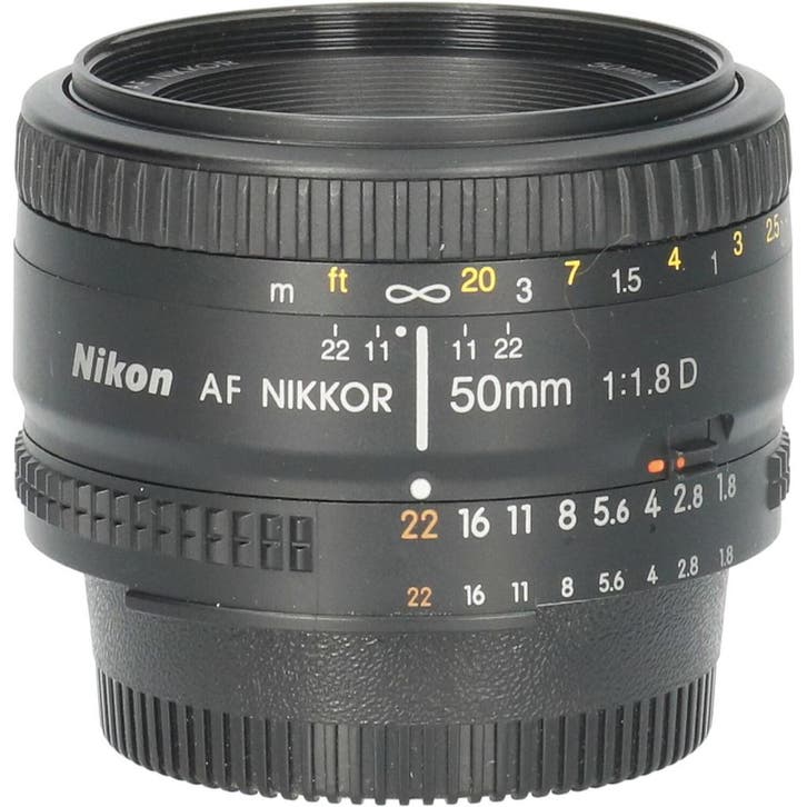Tweedehands Nikon AF 50mm f/1.8D CM6674, Audio, Tv en Foto, Foto | Lenzen en Objectieven, Overige typen, Gebruikt, Ophalen of Verzenden