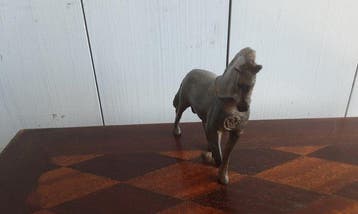 P. Chenet - Beeld, Paard - 10 cm - Brons, Antiquités & Art