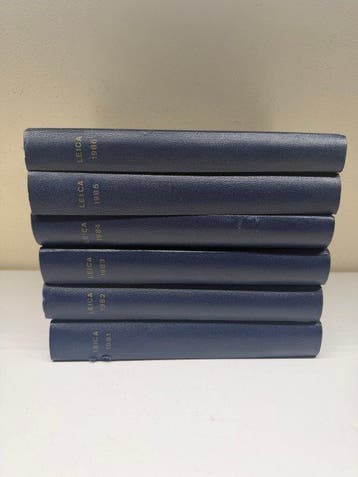Leica - Leica Fotografie Magazines 1981-1986 - 1981-1986