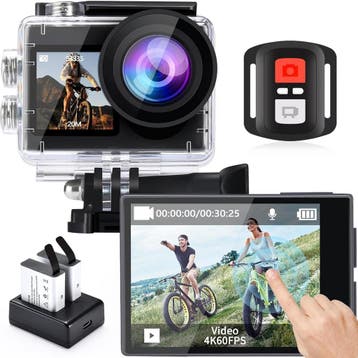 4K Sportcamera 20MP | -29% Retour Deal | Pak dit voordeel, Verzenden, Nieuw, Overige merken