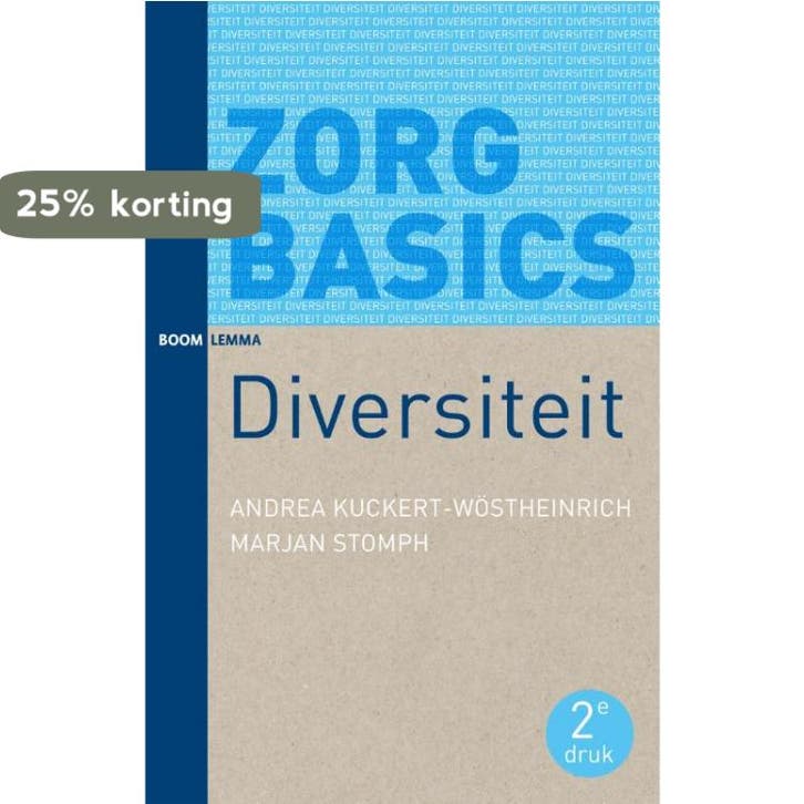 Diversiteit / ZorgBasics 9789462364554, Boeken, Gezondheid, Dieet en Voeding, Zo goed als nieuw, Verzenden