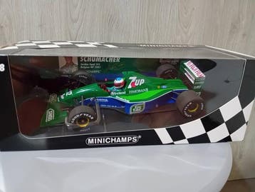Minichamps 1:18 - Voiture miniature - Jordan 191 Michael