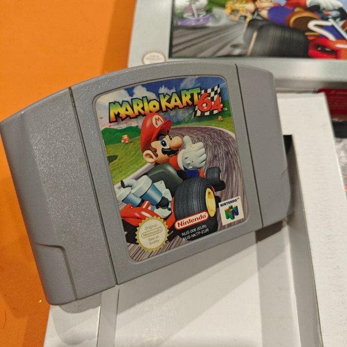 Nintendo - N64 - Mario Kart 64 - Videogame - In originele, Games en Spelcomputers, Spelcomputers | Overige Accessoires