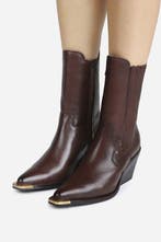 BRONX next-low-kole enkellaars bruin Maat 37 (Damesschoenen), Verzenden, Nieuw