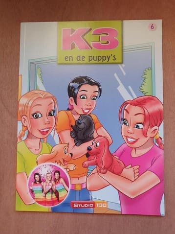K3 en de puppys, Studio 100, Deel 6, Paperback Jan Chalmet, Boeken, Verzenden, Gelezen, Jan Chalmet
