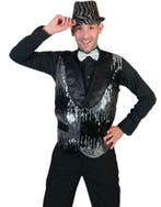 Jazz ondervest zilver disco, Ophalen of Verzenden, Nieuw