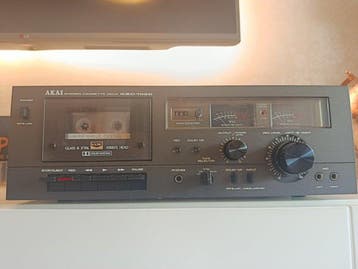 Akai - GXC-706D Cassetterecorder-speler, Nieuw