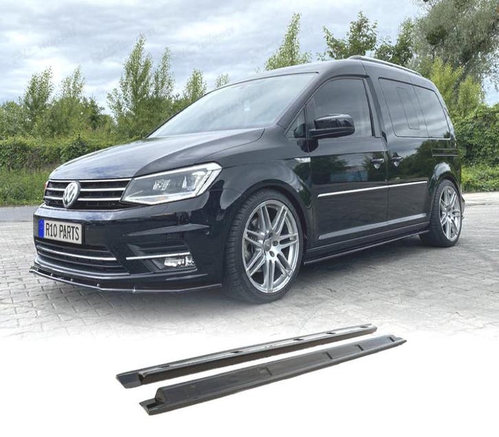 RAJOUTS DES BAS DE CAISSE VOLKSWAGEN VW CADDY LWB 21- NOIR B, Autos : Pièces & Accessoires, Carrosserie & Tôlerie, Envoi