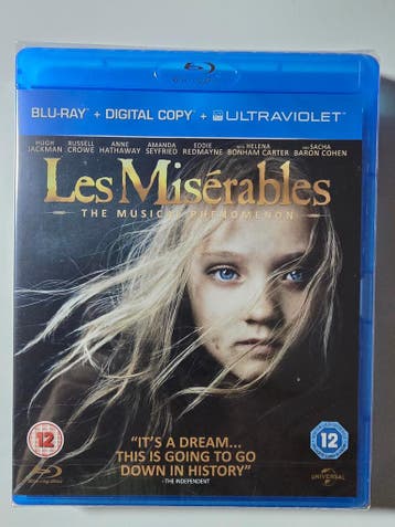 LES MISÉRABLES (IMPORT WITHOUT DUTCH SUBS) (IN SEAL), Gebruikt