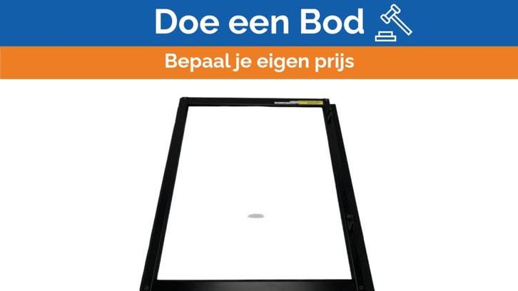 Bieden: Quicksilver and Uttern Central Black Opening Windsh, Caravans en Kamperen, Caravanaccessoires, Ophalen of Verzenden