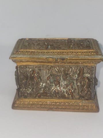 Sieradendoos - Staal, Brons - Stijl Néo-Renaissance