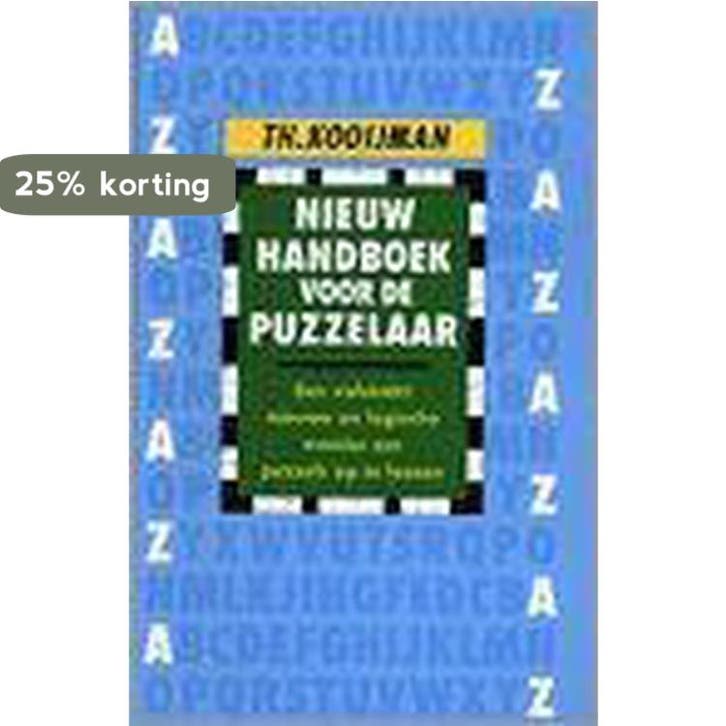 NIEUW HANDBOEK PUZZELAAR (NWE SPEL 2-D) 9789026921100, Boeken, Hobby en Vrije tijd, Gelezen, Verzenden