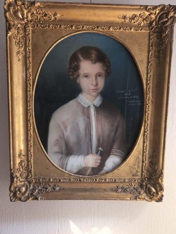 Charles Jalabert (1819-1901) - Portrait Fernand jarret