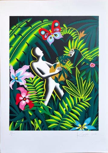 Mark Kostabi (1960) - La musica nella foresta