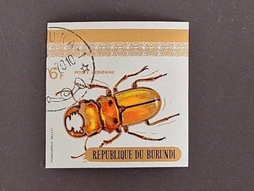Burundi - 1970 - n° PA120/128 complete ongetande reeks, Gestempeld