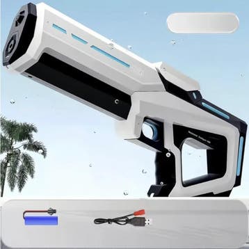 Elektrisch Waterpistool - Automatisch Vullen - 10m Afstand -, Verzenden