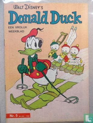 Donald Duck (tijdschrift) - Donald Duck 5 - 1965, Boeken, Stripverhalen, Zo goed als nieuw, Eén stripboek, Verzenden