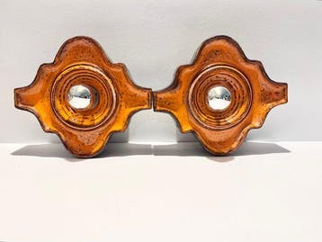 PAN Leuchten - Wandlamp (2) - Aluminium, Keramiek