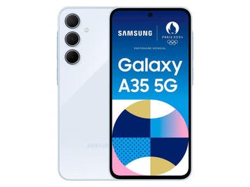 Samsung Galaxy A35 - Blauw - 128 GB - Fysieke simkaart +, Télécoms, Verzenden