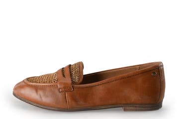 No Stress Loafers in maat 38 Cognac, Vêtements | Femmes, Verzenden, Overige typen