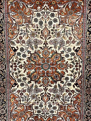 kasjmier zijde - Vloerkleed - 100 cm - 65 cm, Nieuw