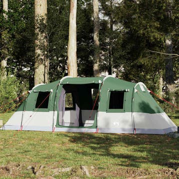 vidaXL Tunneltent 6-persoons waterdicht groen, Verzenden, Nieuw