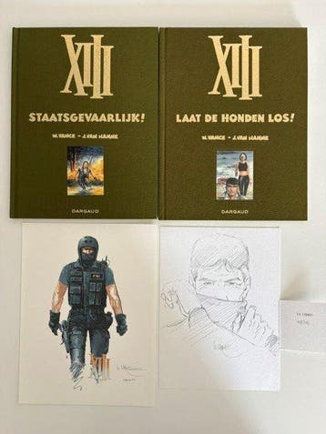 XIII - Staatsgevaarlijk! / Laat de honden los - Luxe linnen, Nieuw