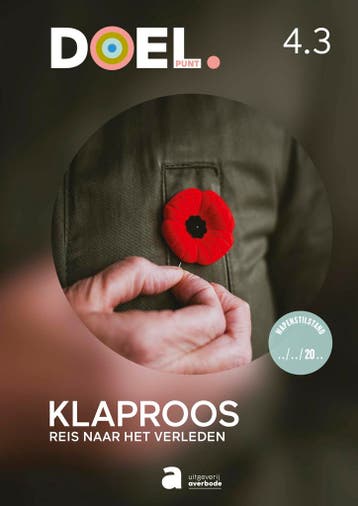 DOEL. / 4.3 klaproos / Leerwerkboek / Doelpunt 9789464451733, Verzenden, Zo goed als nieuw, Davy Mortier