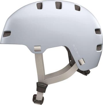 Abus helm XoXo aqua blue M 54-58cm, Fietsen en Brommers, Fietsaccessoires | Fietshelmen, Verzenden, Zo goed als nieuw, Abus